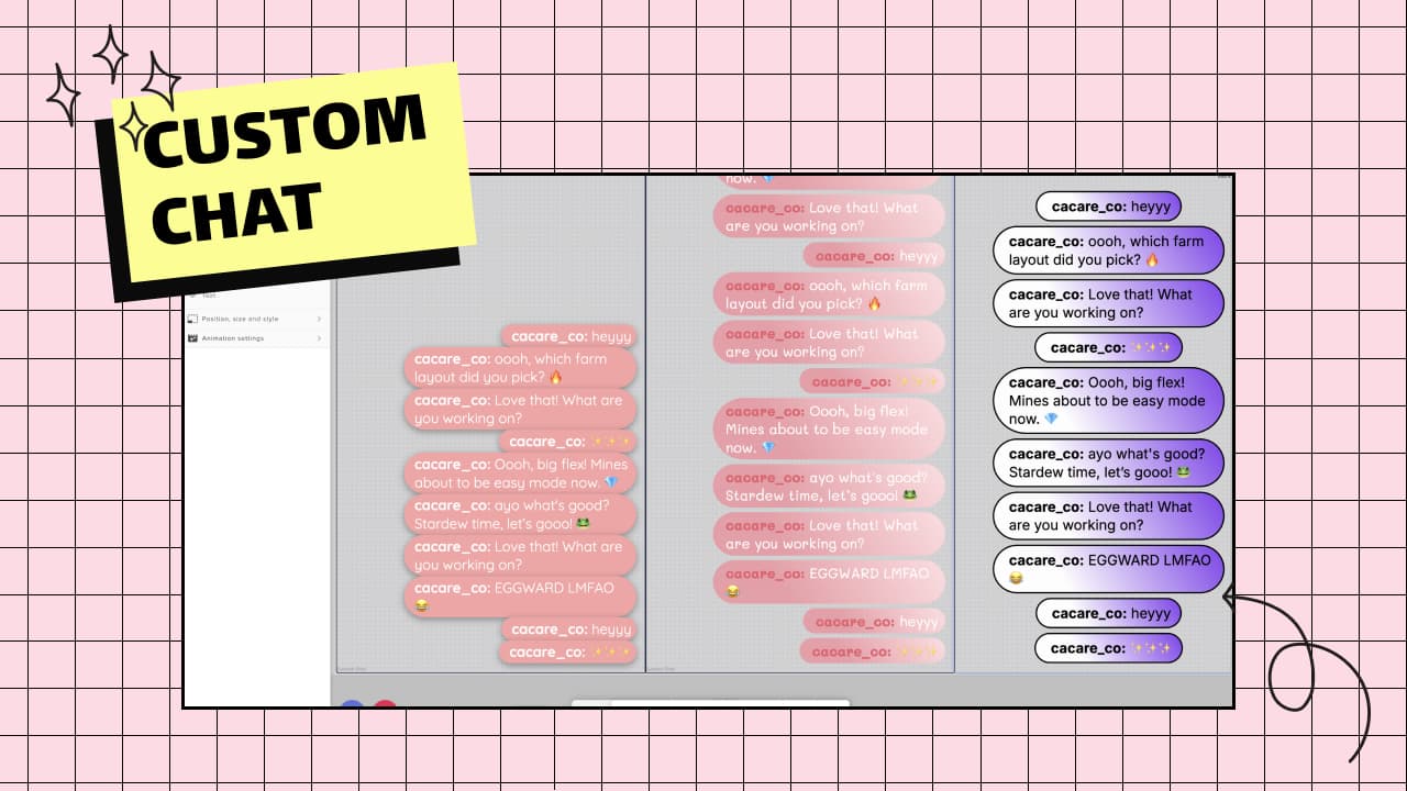 Custom Chat preview