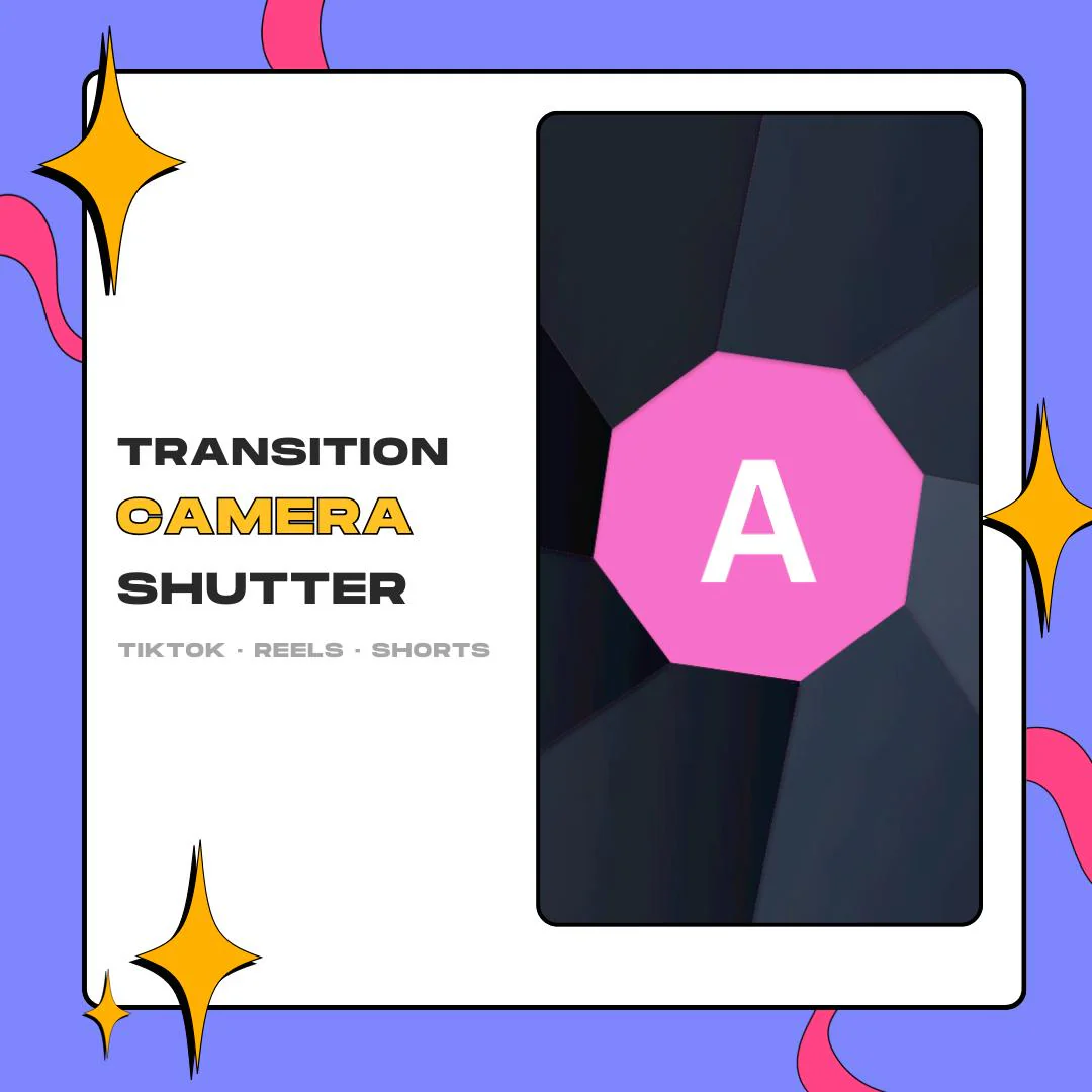 Camera Shutter Transition with Alpha | Premiere, Final Cut, DaVinci & CapCut thumbnail