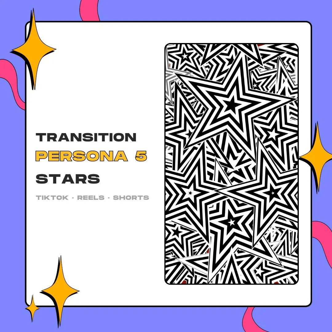 Persona 5 Vertical Animated Transition Vídeo 9:16 | Capcut | Shorts | Tiktok | Reels thumbnail