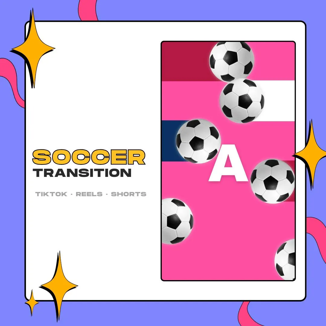 Soccer Animated Transitions Pack, Flag Colorways, WEBM MOV (Digital Download) | Vertical | Tiktok | Capcut | Shorts thumbnail