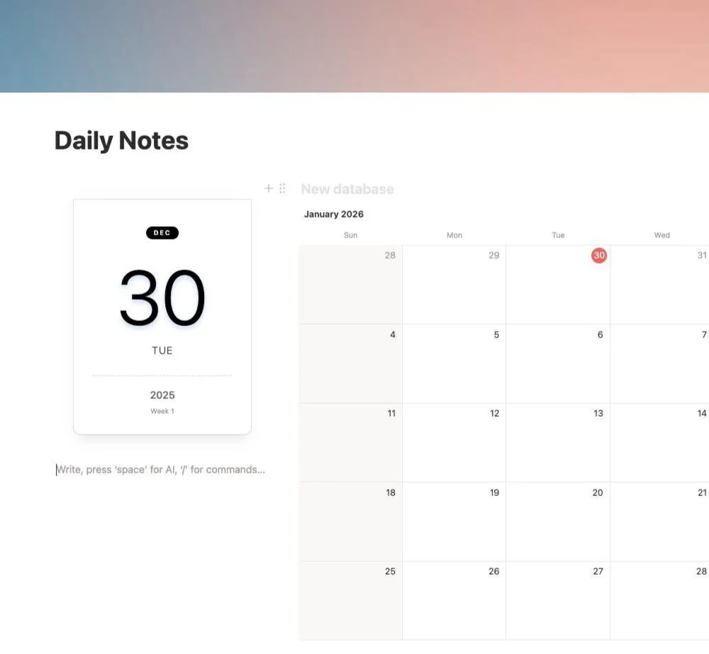 Notion Calendar Widget thumbnail